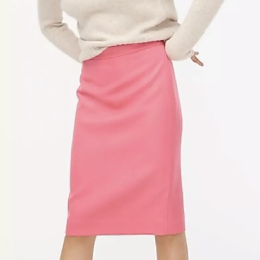 J. Crew Pink Pencil Skirt